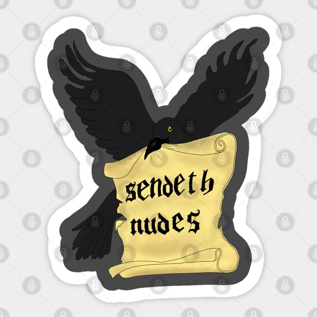 Sendeth Nudes Sticker by ekraus333